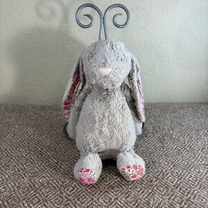 Jellycat Blossom TAN Bunny Medium 11” Soft Floral Plush Toy RETIRED